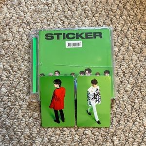 NCT 127 sticker jewel case